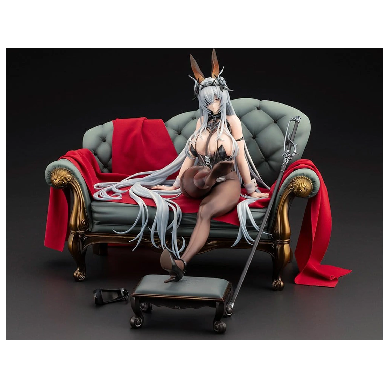 Azur Lane PVC socha 1/7 Fritz Rumey Schwarzes Kaninchen Ver. 23 cm produktová fotografia