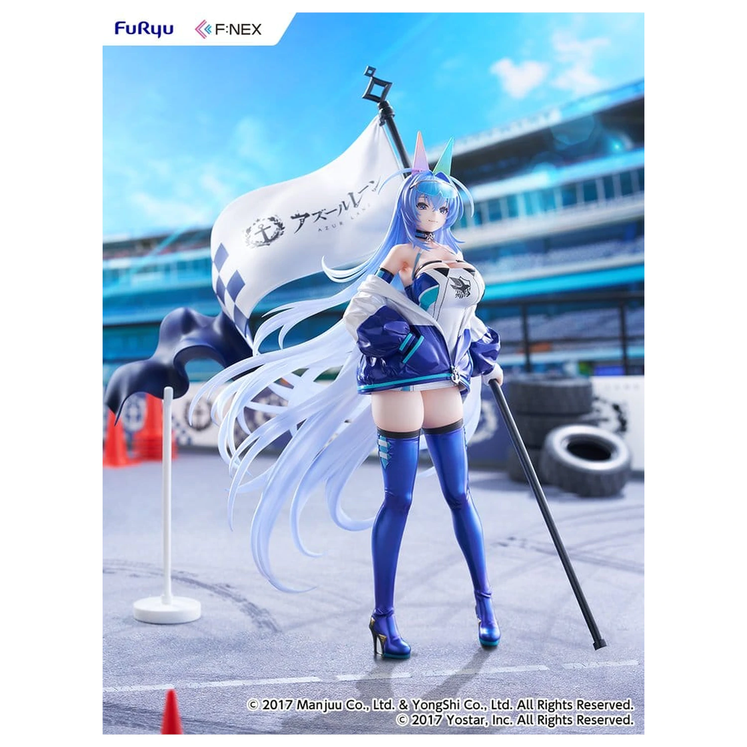 Azur Lane PVC figúrka 1/7 New Jersey IRF2024 Ver. 30 cm produktová fotografia