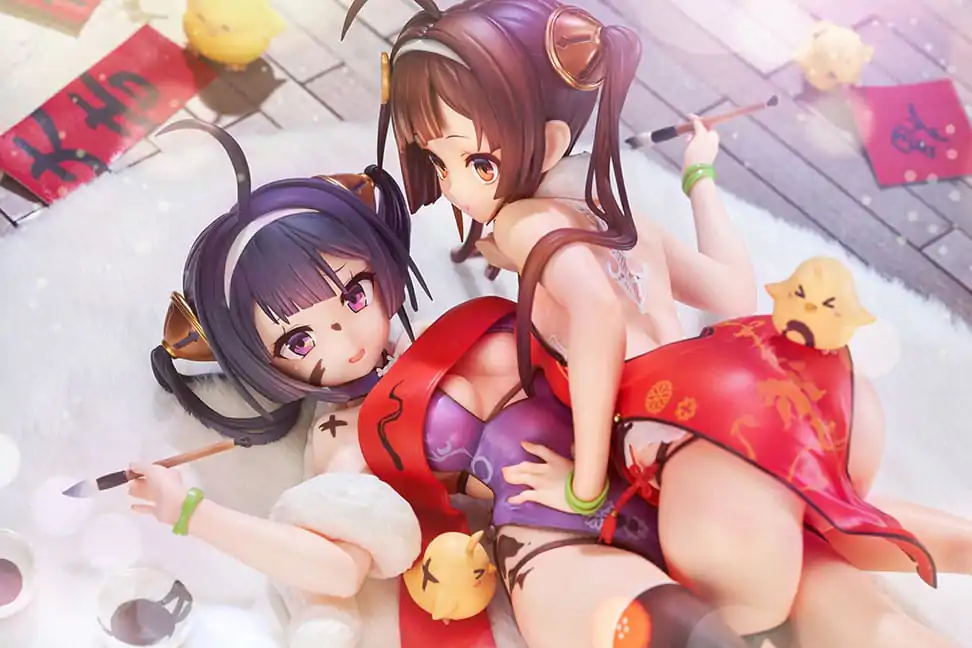 Azur Lane PVC socha 1/7 Ping Hai & Ning Hai 12 cm produktová fotografia
