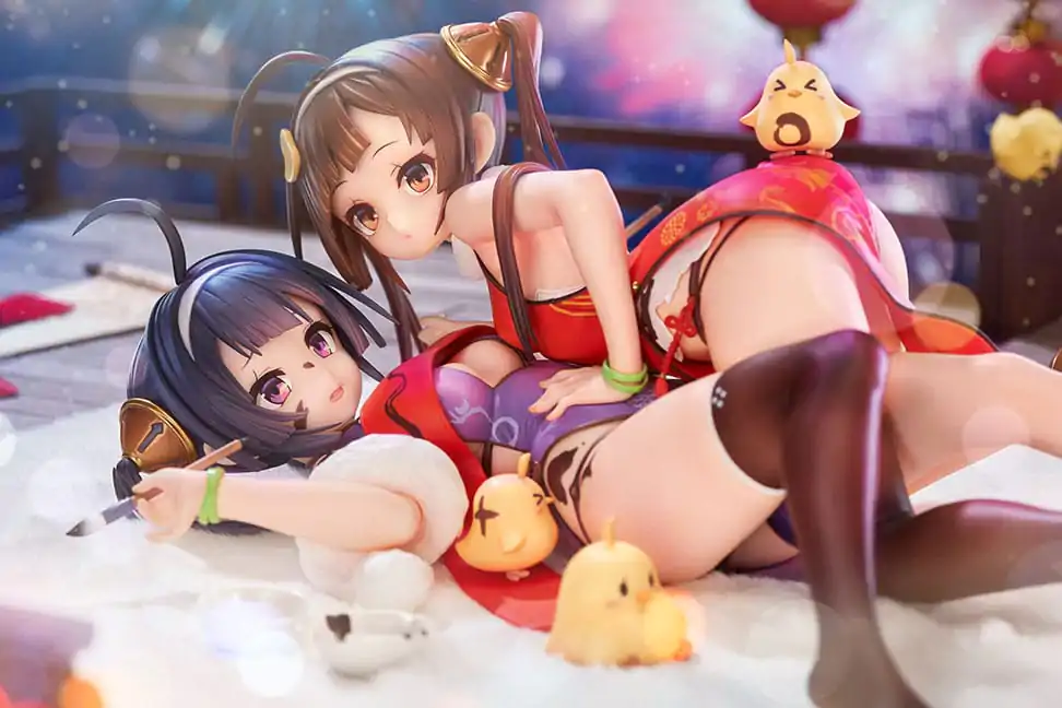 Azur Lane PVC socha 1/7 Ping Hai & Ning Hai 12 cm produktová fotografia