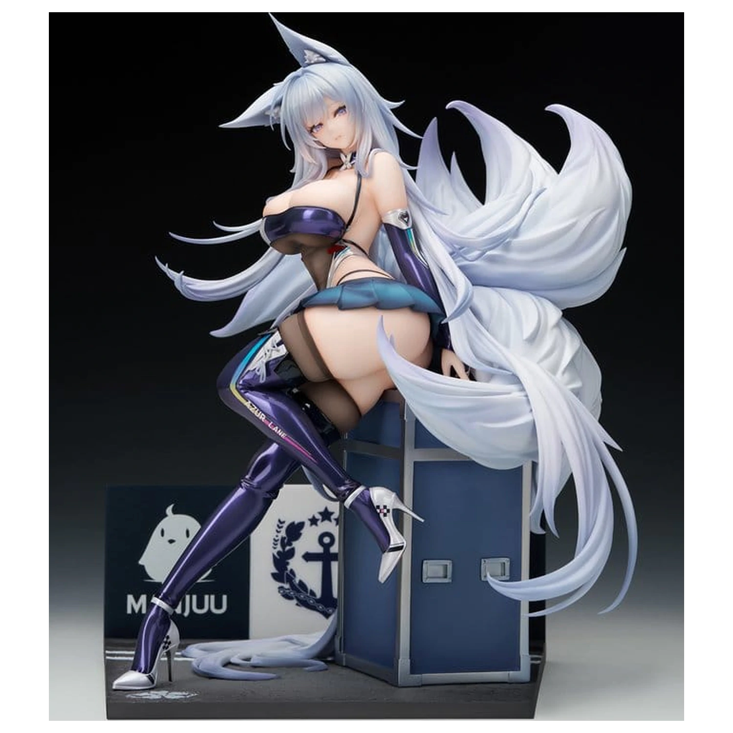 Azur Lane PVC figúrka 1/7 Shinano Moonlit Chrome Ver. Akrylová špeciálna edícia s displejom 25 cm produktová fotografia
