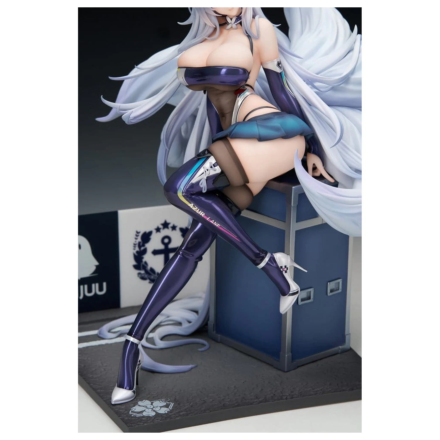 Azur Lane PVC figúrka 1/7 Shinano Moonlit Chrome Ver. Akrylová špeciálna edícia s displejom 25 cm produktová fotografia
