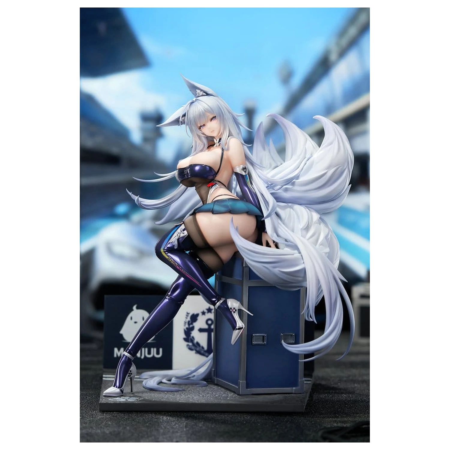 Azur Lane PVC figúrka 1/7 Shinano Moonlit Chrome Ver. Akrylová špeciálna edícia s displejom 25 cm produktová fotografia