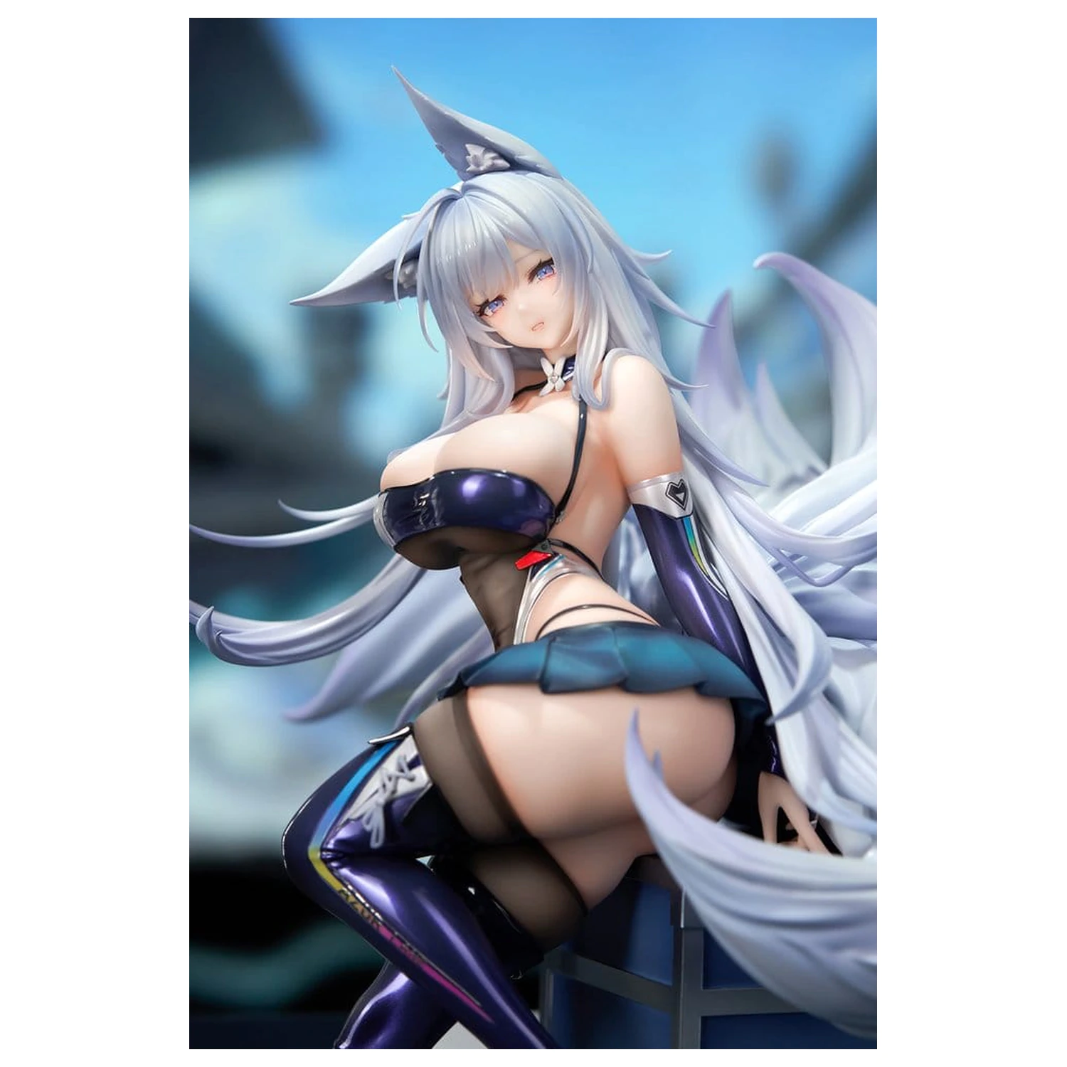 Azur Lane PVC figúrka 1/7 Shinano Moonlit Chrome Ver. Akrylová špeciálna edícia s displejom 25 cm produktová fotografia