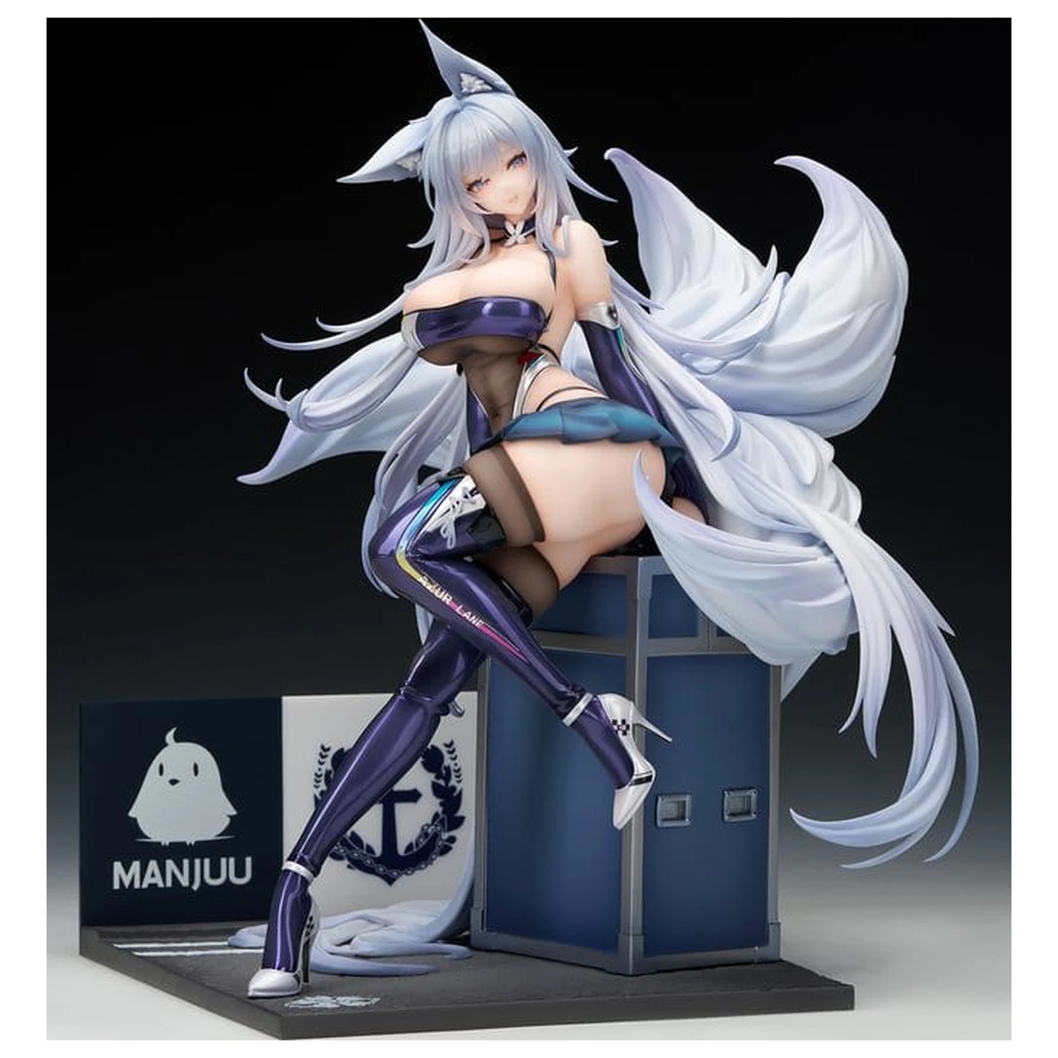 Azur Lane PVC figúrka 1/7 Shinano Moonlit Chrome Ver. Akrylová špeciálna edícia s displejom 25 cm produktová fotografia