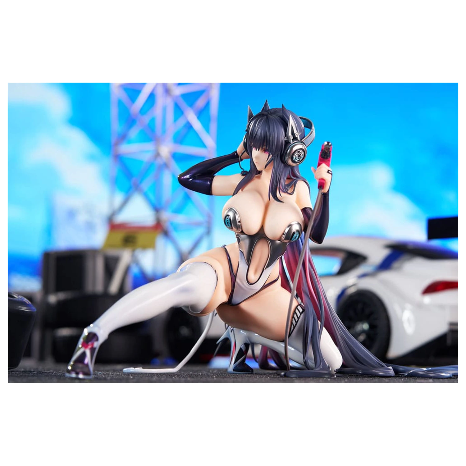 Azur Lane PVC socha 1/7 Strasbourg Faerie of the Race Circuit Ver. 16 cm produktová fotografia