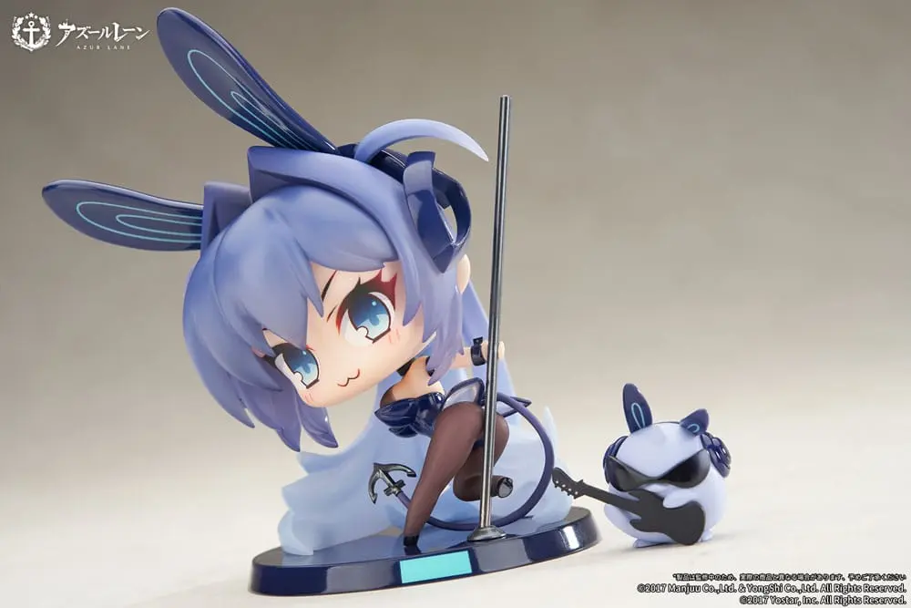 Azur Lane PVC soška deformed JUUs Time Chibi New Jersey 8 cm termékfotó