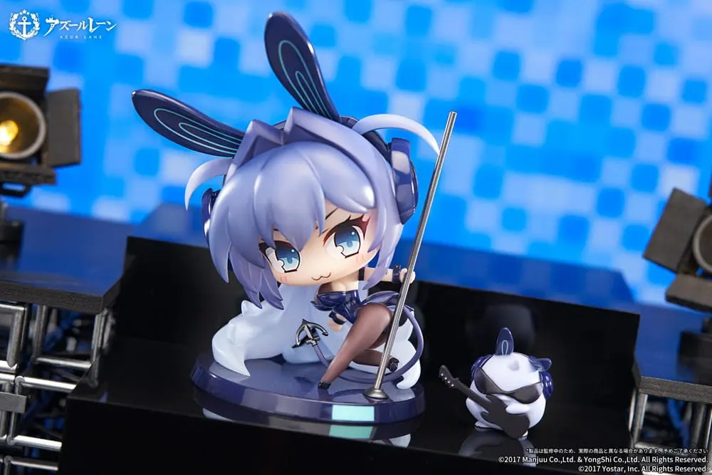 Azur Lane PVC soška deformed JUUs Time Chibi New Jersey 8 cm termékfotó