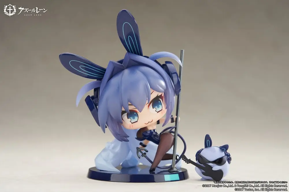 Azur Lane PVC soška deformed JUUs Time Chibi New Jersey 8 cm termékfotó