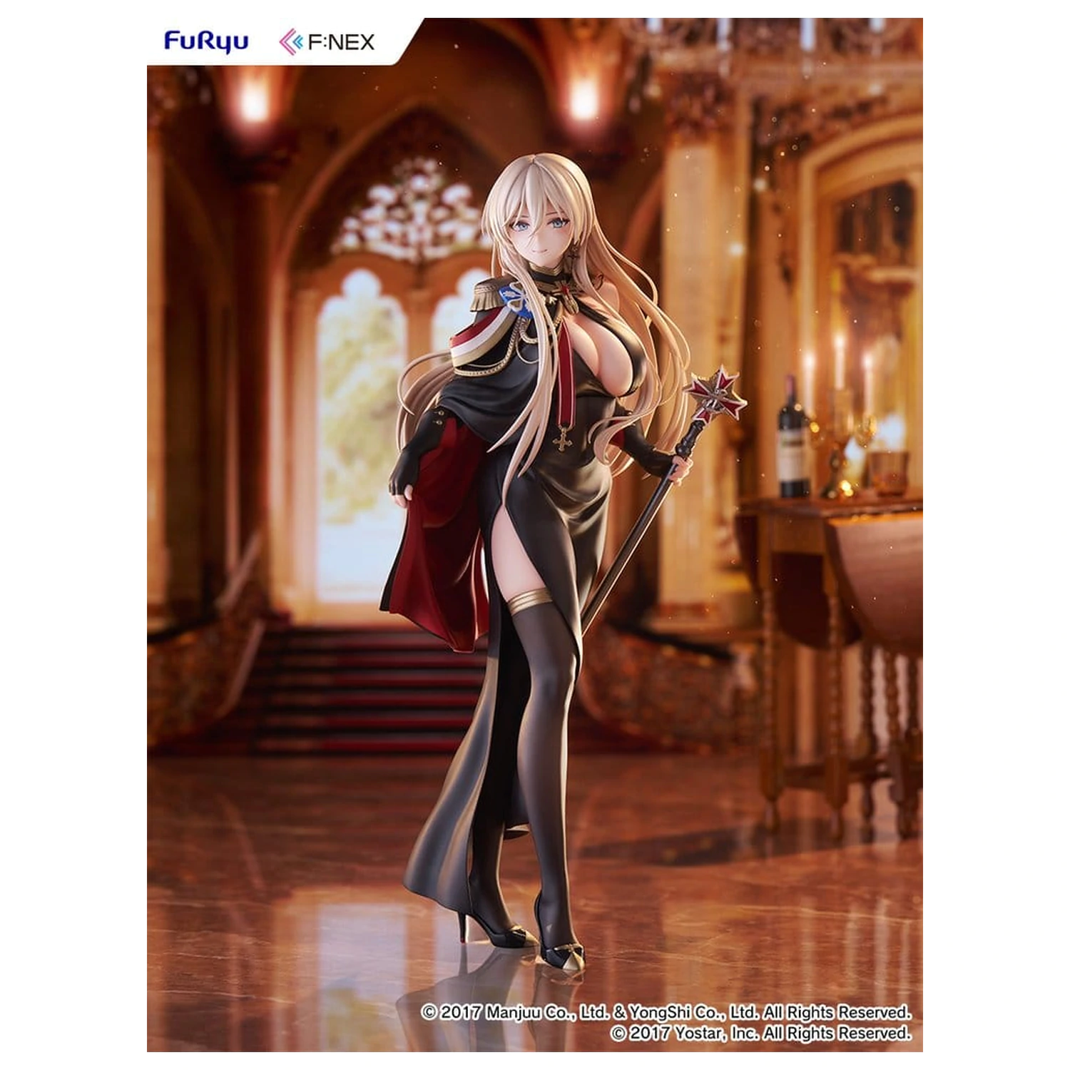 Azur Lane F:NEX PVC figúrka 1/7 Bismarck Formal Dress Ver. 25 cm produktová fotografia