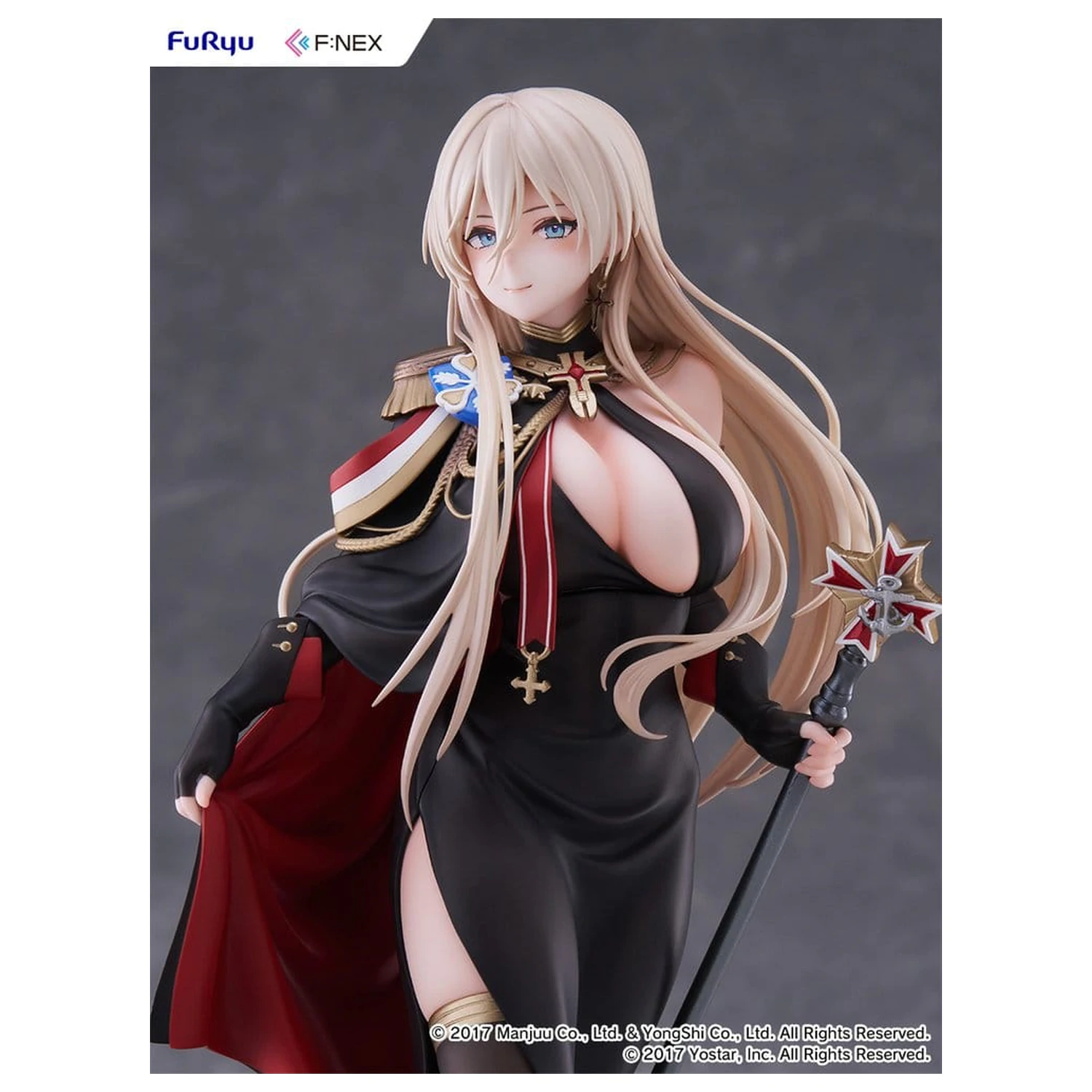 Azur Lane F:NEX PVC figúrka 1/7 Bismarck Formal Dress Ver. 25 cm produktová fotografia