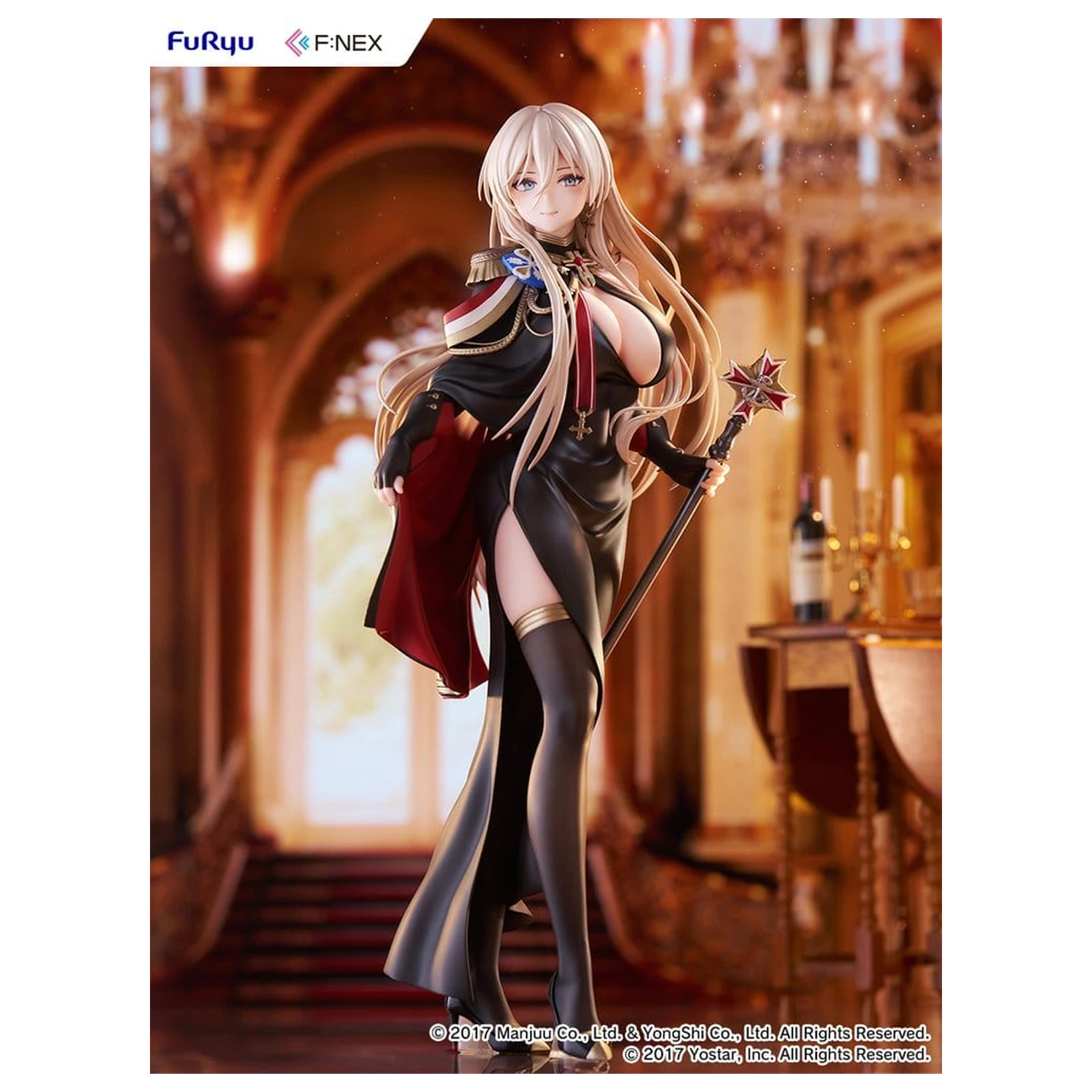 Azur Lane F:NEX PVC figúrka 1/7 Bismarck Formal Dress Ver. 25 cm produktová fotografia