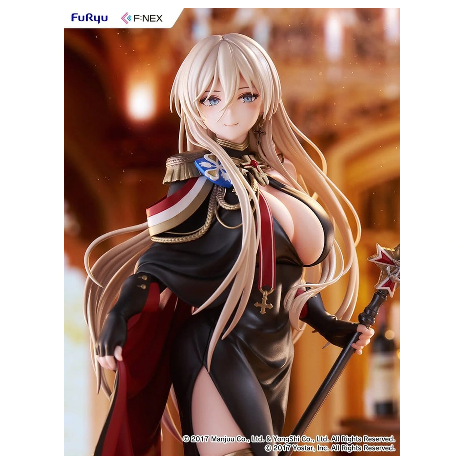 Azur Lane F:NEX PVC figúrka 1/7 Bismarck Formal Dress Ver. 25 cm produktová fotografia