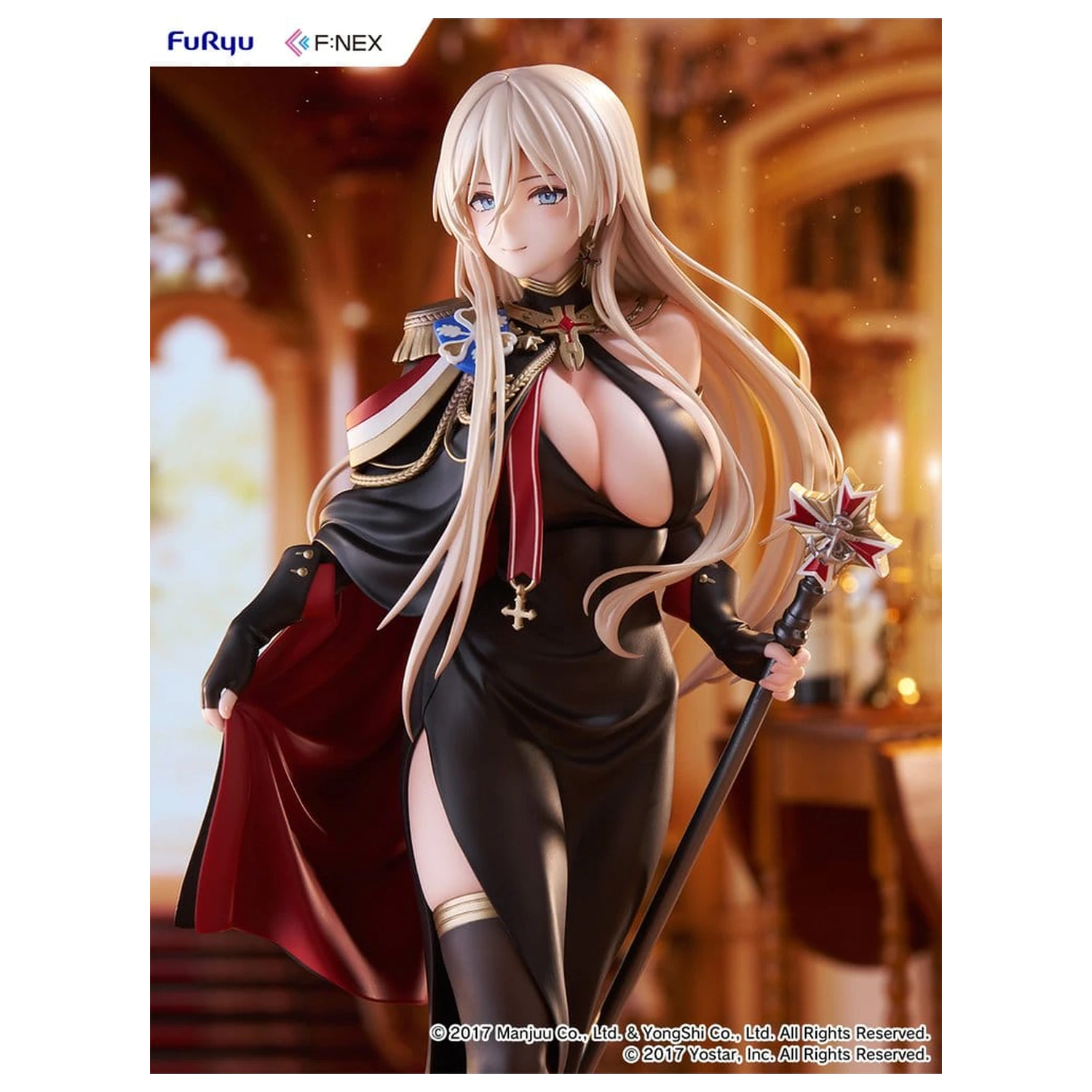 Azur Lane F:NEX PVC figúrka 1/7 Bismarck Formal Dress Ver. 25 cm produktová fotografia