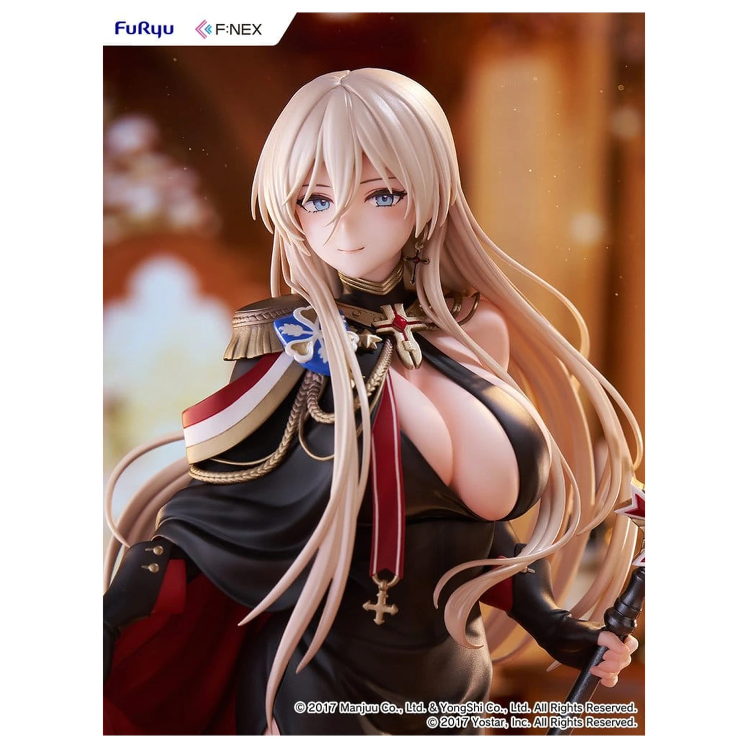 Azur Lane F:NEX PVC figúrka 1/7 Bismarck Formal Dress Ver. 25 cm produktová fotografia