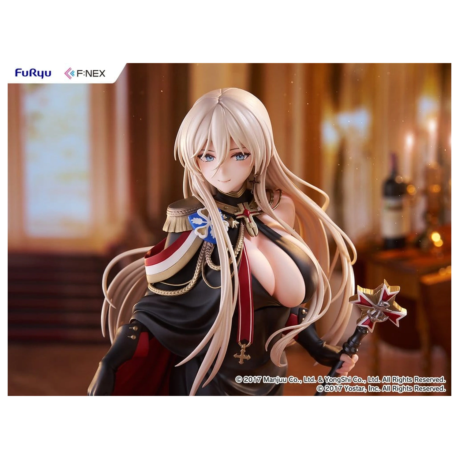 Azur Lane F:NEX PVC figúrka 1/7 Bismarck Formal Dress Ver. 25 cm produktová fotografia