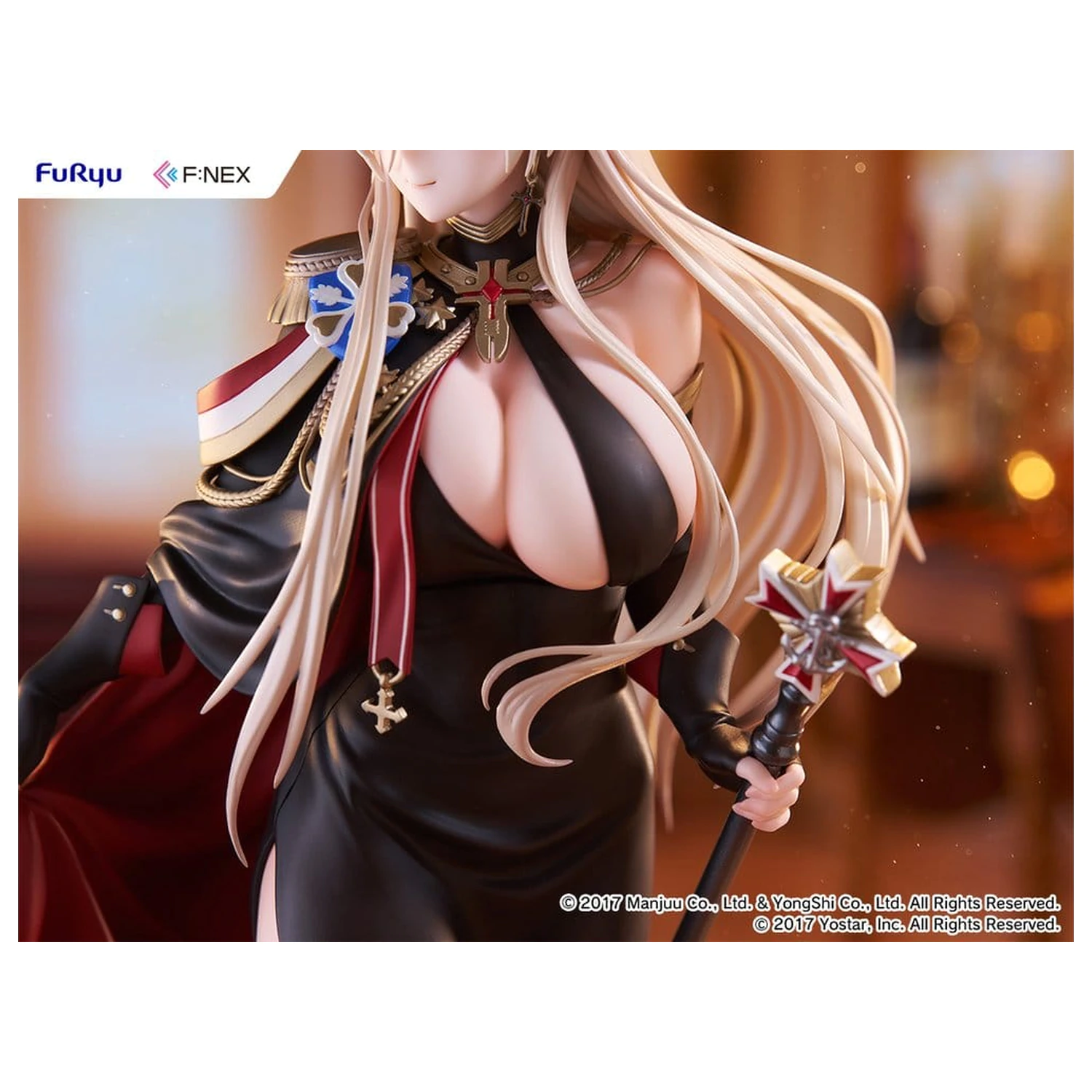 Azur Lane F:NEX PVC figúrka 1/7 Bismarck Formal Dress Ver. 25 cm produktová fotografia