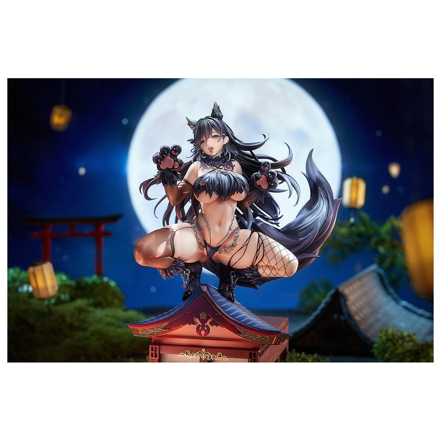 Azur Lane PVC Socha 1/7 Atago: Full Moon's Feral Wolf Ver. 24 cm produktová fotografia