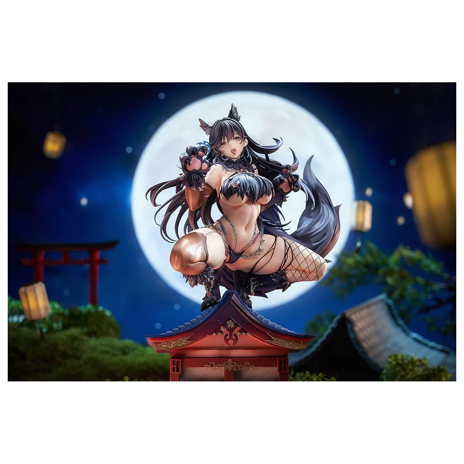 Azur Lane PVC Socha 1/7 Atago: Full Moon's Feral Wolf Ver. 24 cm produktová fotografia
