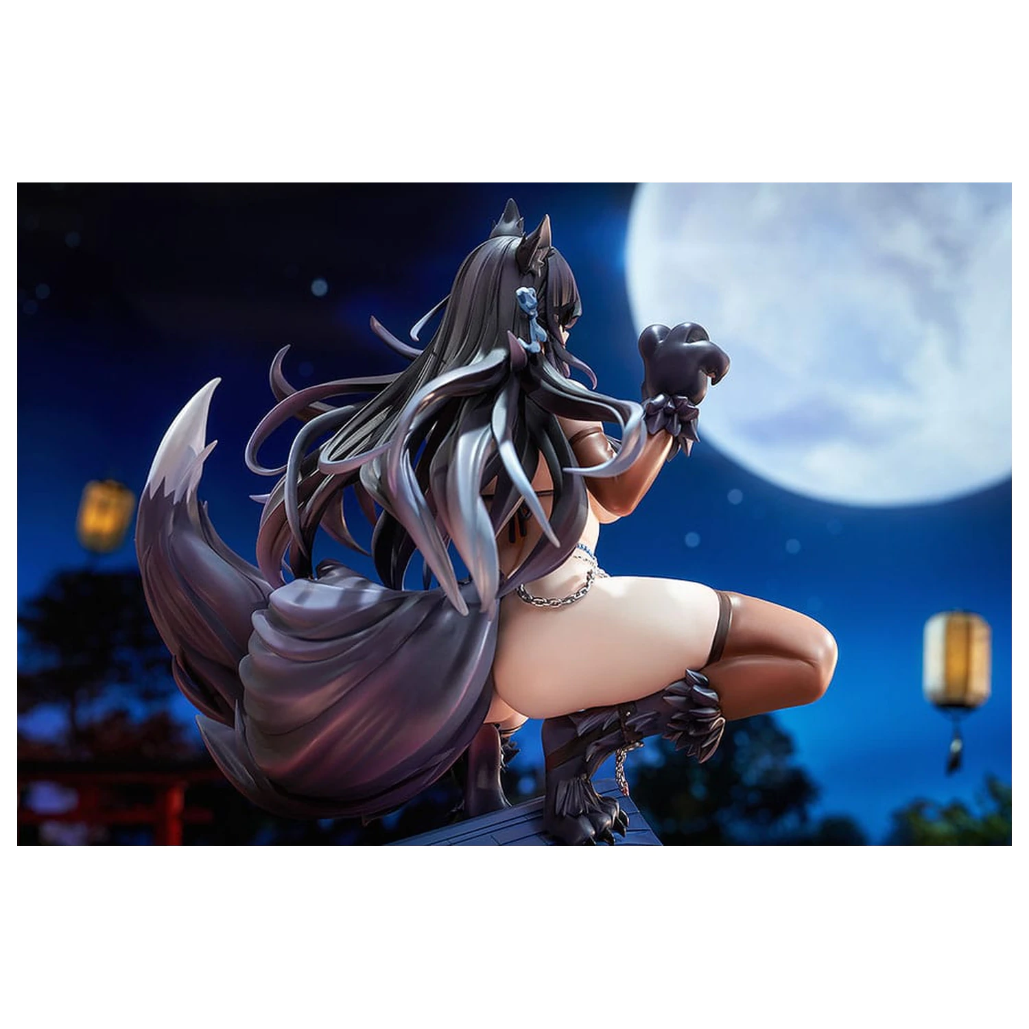 Azur Lane PVC Socha 1/7 Atago: Full Moon's Feral Wolf Ver. 24 cm produktová fotografia