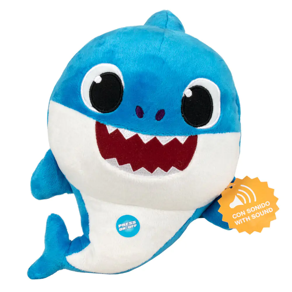 Baby Shark Daddy Shark plyšák so zvukom 17 cm produktová fotografia