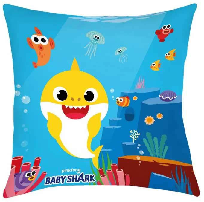 Baby Shark vankúš, dekoračný vankúš 40*40 cm produktová fotografia