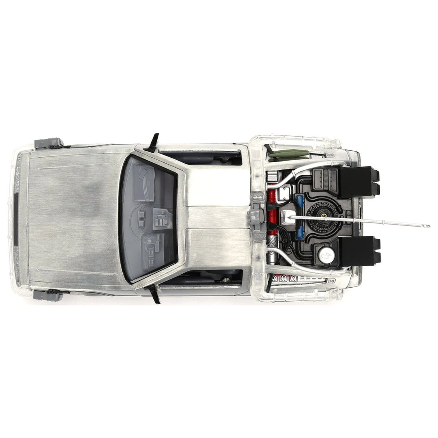Back to the Future 40th Anniversary Time Machine Hollywood Rides DeLorean replika produktová fotografia
