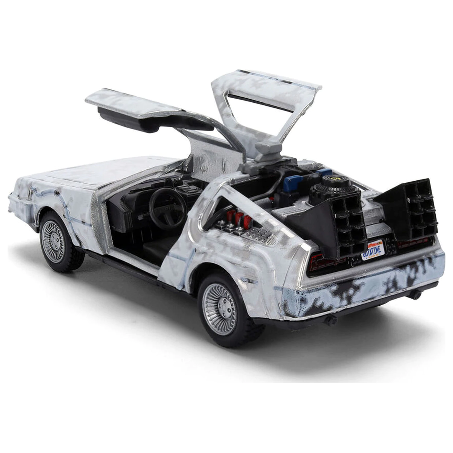Back to the Future 40th Anniversary Time Machine Ice Effect DeLorean replika produktová fotografia