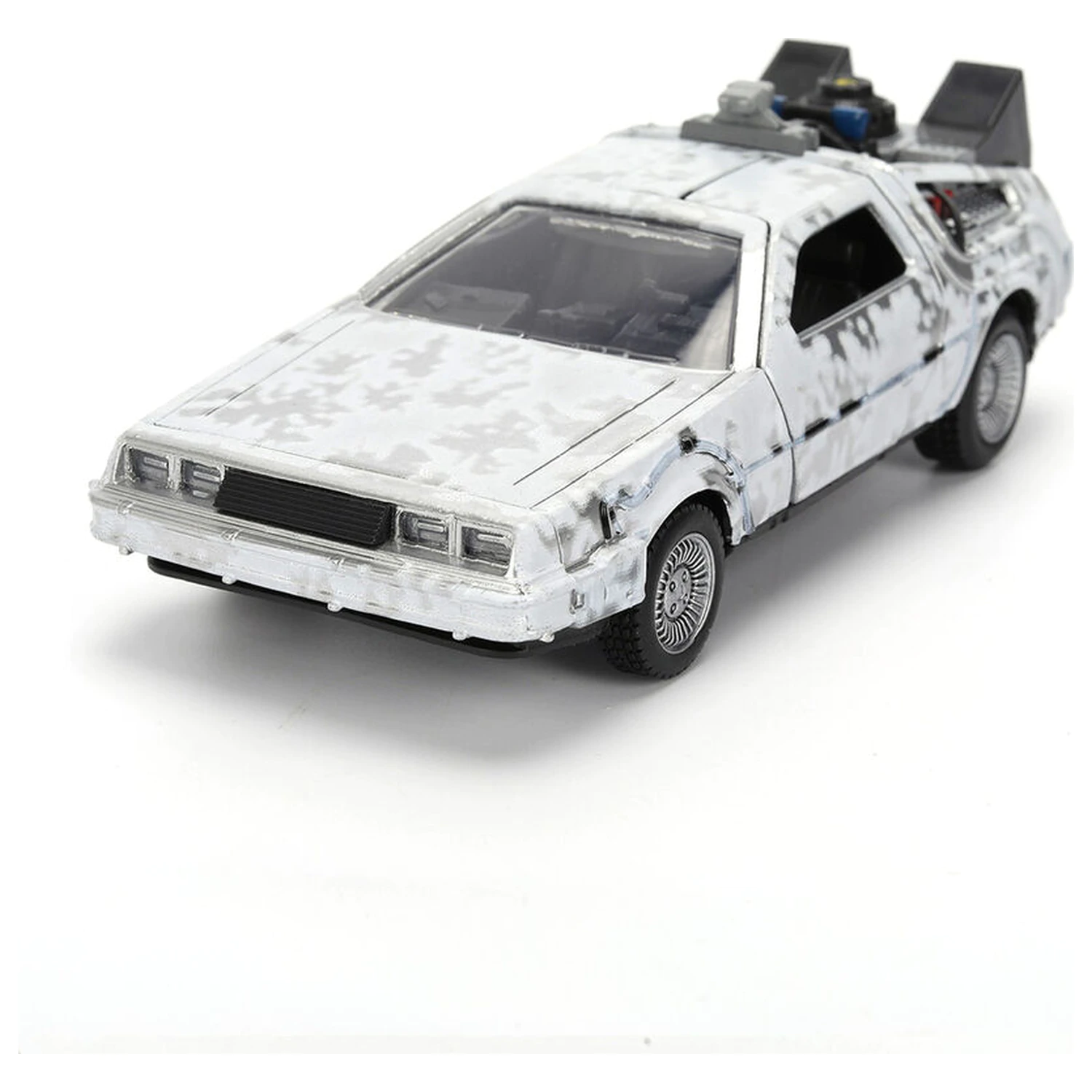 Back to the Future 40th Anniversary Time Machine Ice Effect DeLorean replika produktová fotografia