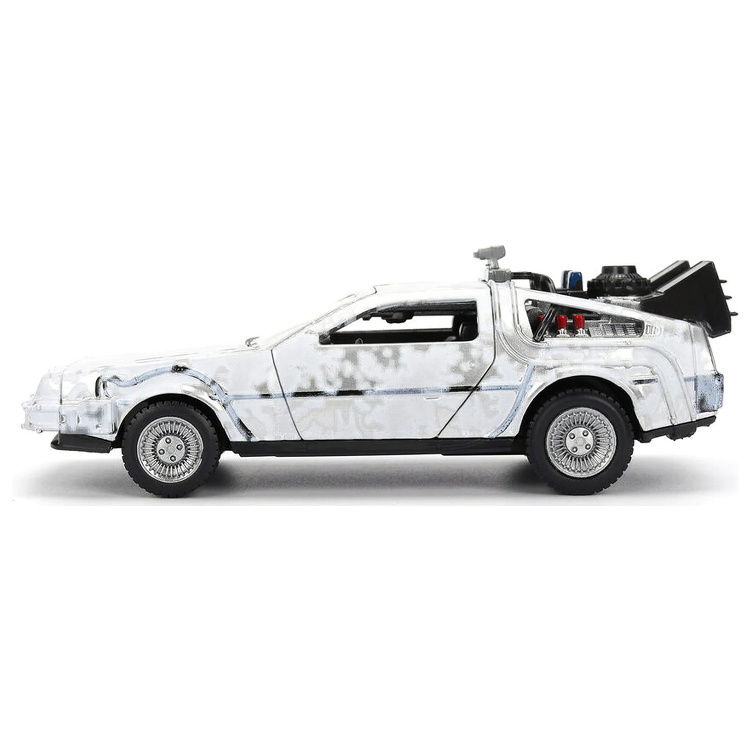 Back to the Future 40th Anniversary Time Machine Ice Effect DeLorean replika produktová fotografia