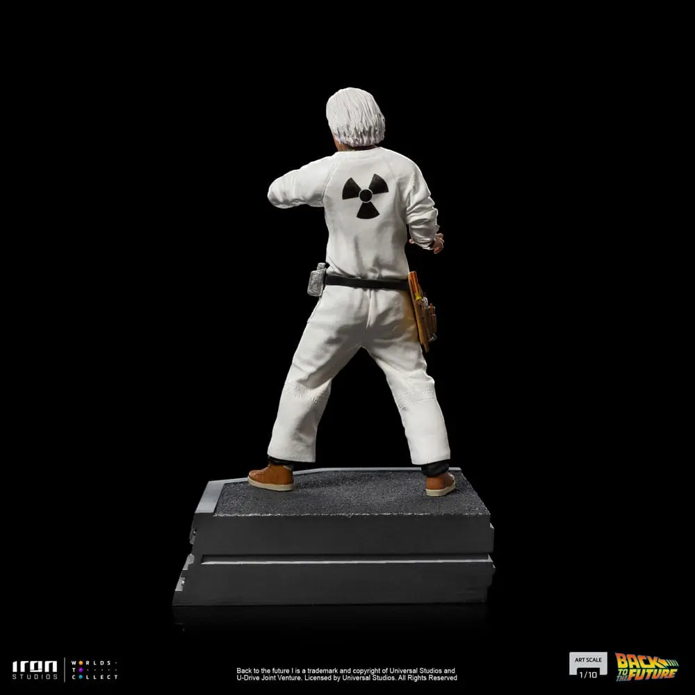 Back to the Future Art Scale Socha 1/10 Doc Brown 22 cm produktová fotografia