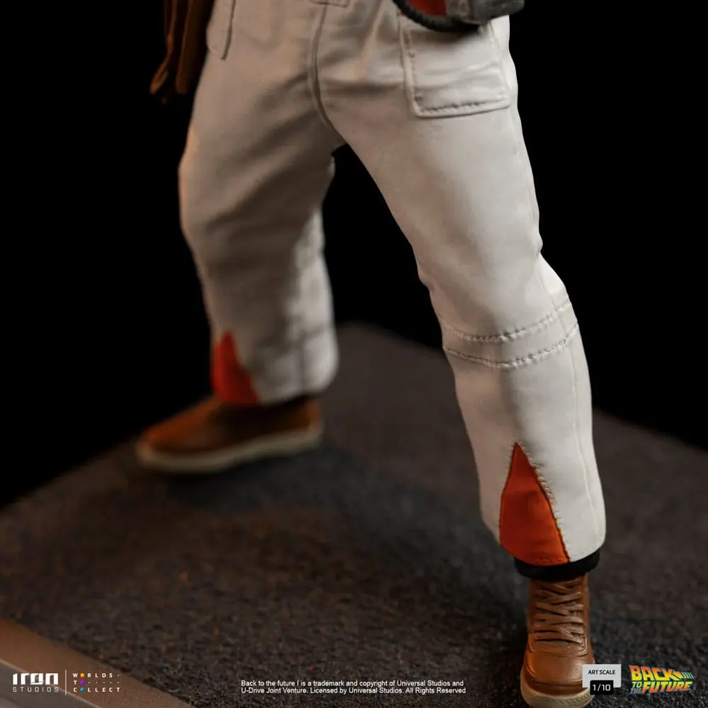 Back to the Future Art Scale Socha 1/10 Doc Brown 22 cm produktová fotografia