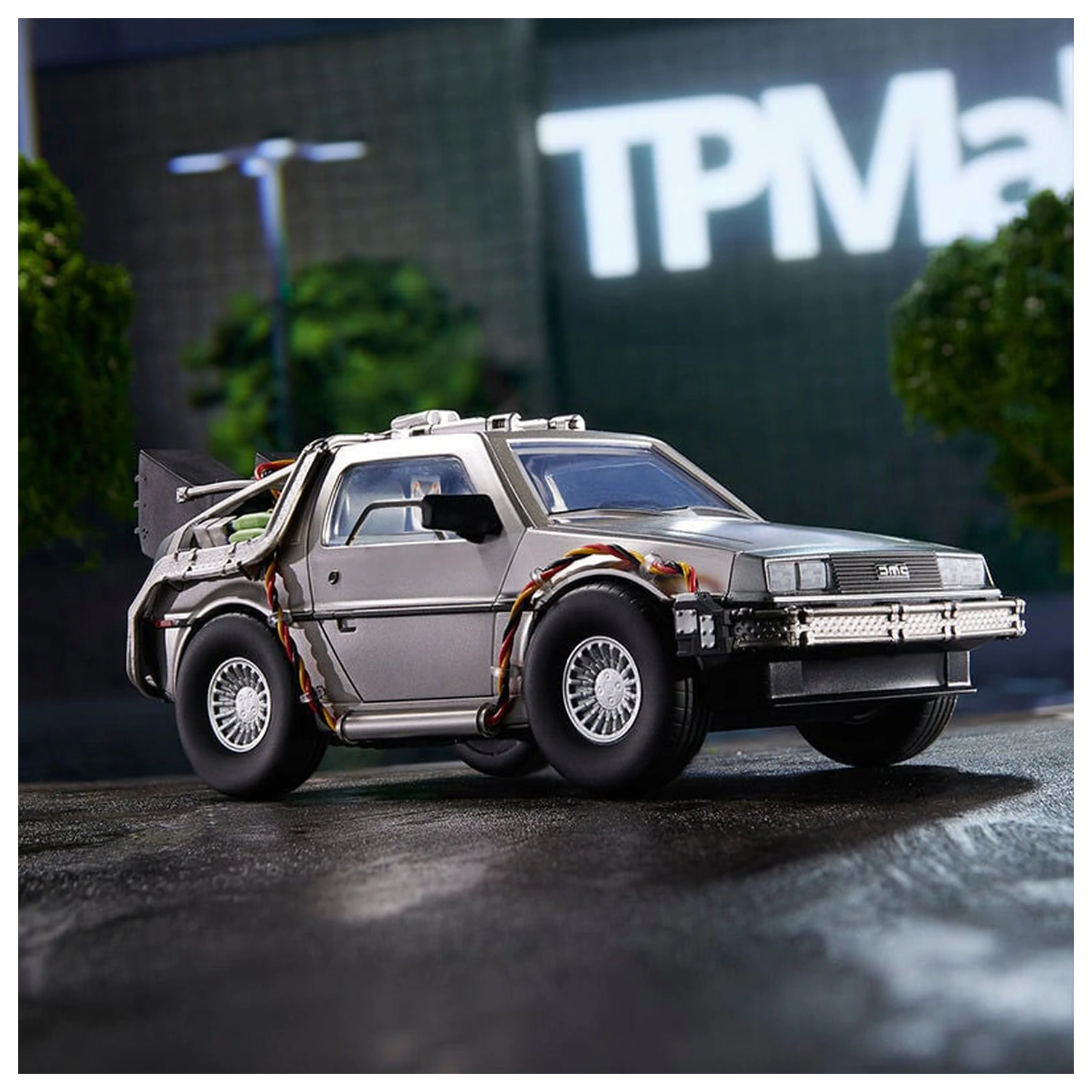 Back to the Future Delorean figúrka vozidla produktová fotografia