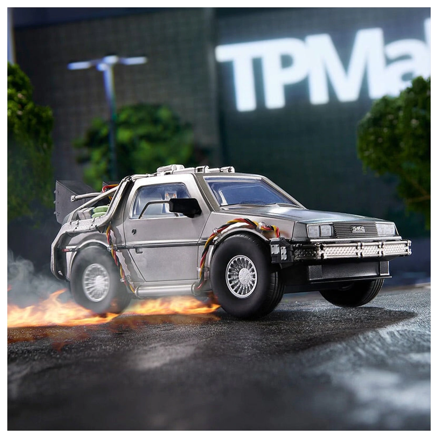 Back to the Future Delorean figúrka vozidla produktová fotografia