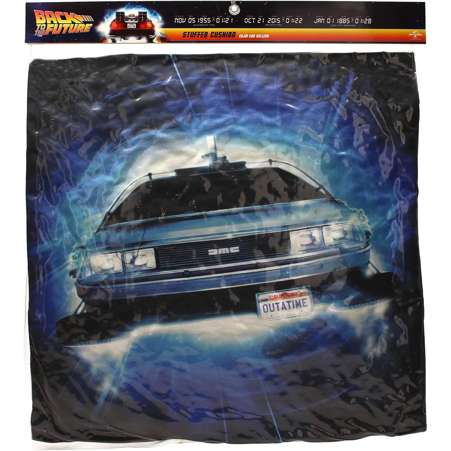 Vankúš Back to the Future Delorean produktová fotografia
