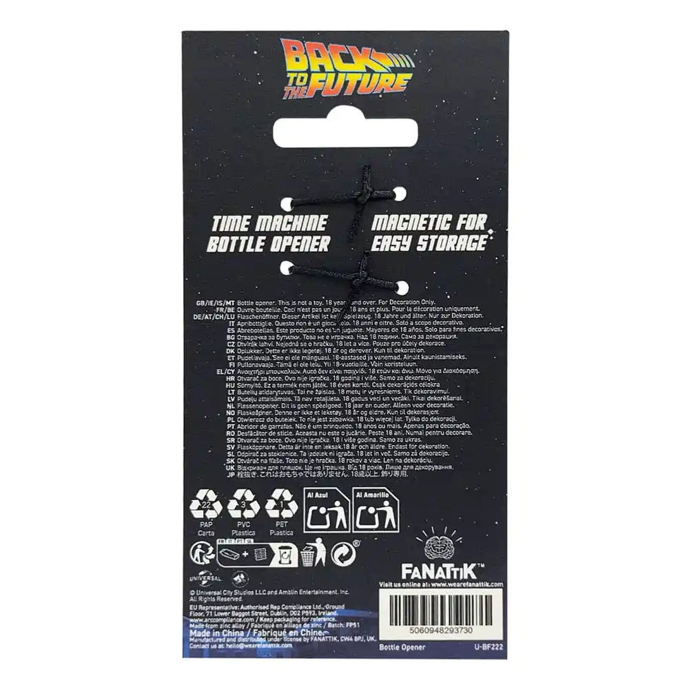 Back To The Future Otvárač na fľaše DeLorean produktová fotografia