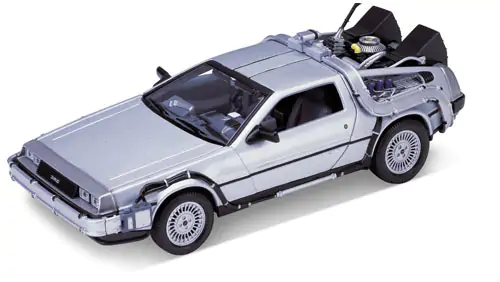 Back to the Future Diecast Model 1/24 ´81 DeLorean LK Coupe – kovový model 1/24 produktová fotografia