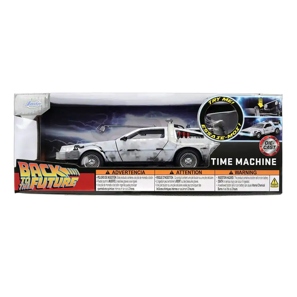 Back to the Future Diecast Model 1/24 Stroj času Frost produktová fotografia