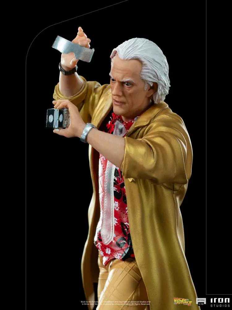 Back to the Future II Art Scale socha 1/10 Doc Brown 25 cm produktová fotografia