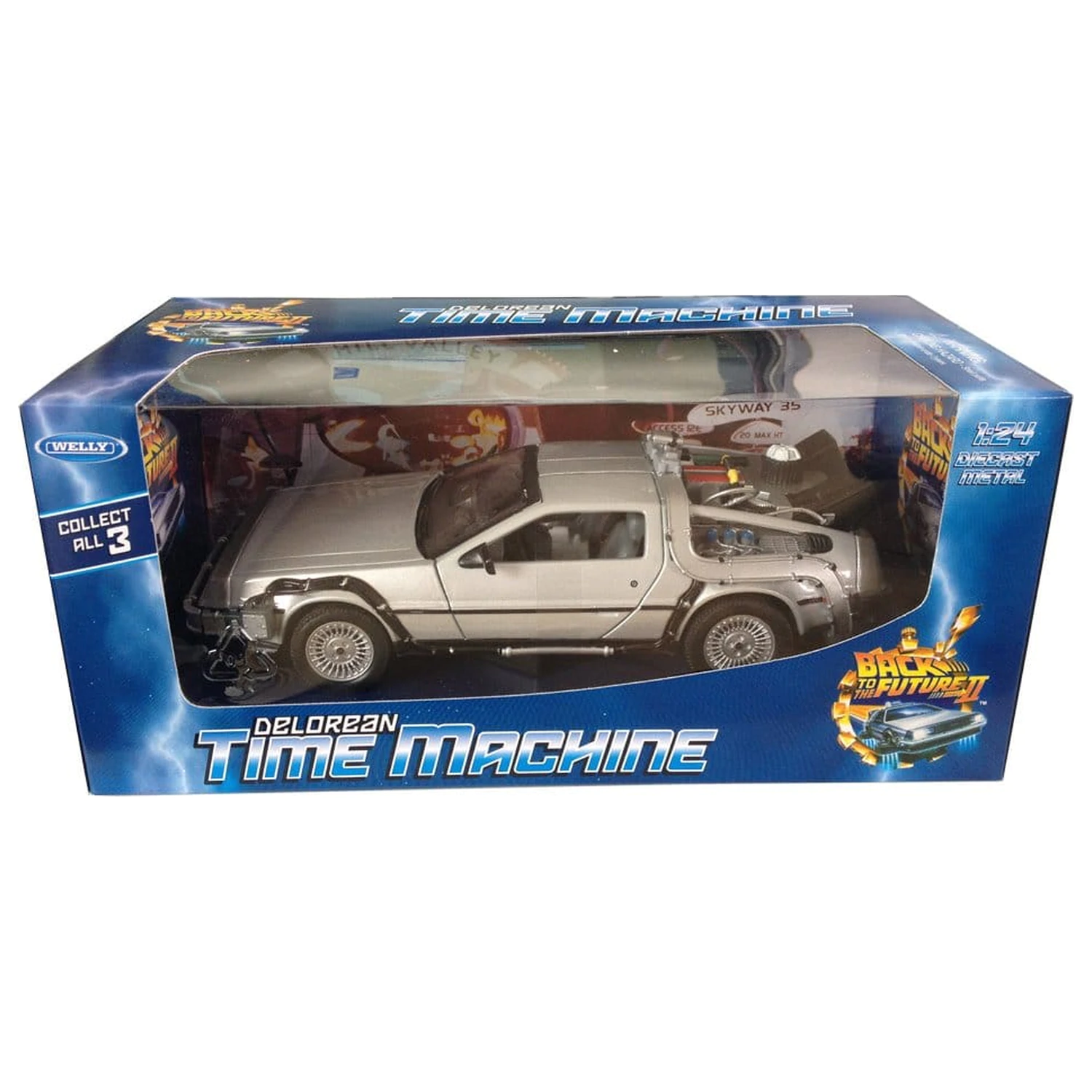 Back to the Future II model odliatku 1/24 ´81 DeLorean LK Coupe 18 cm produktová fotografia