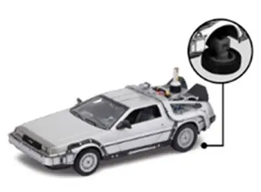 Back to the Future II Diecast Model 1/24 ´81 DeLorean LK Coupe Fly Wheel termékfotó