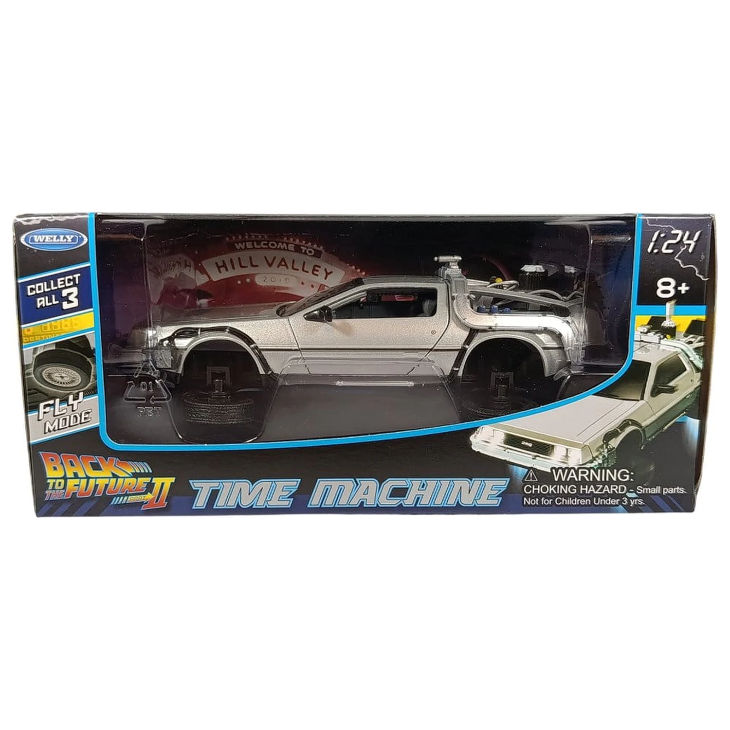 Back to the Future II Diecast Model 1/24 ´81 DeLorean LK Coupe Zotrvačník produktová fotografia