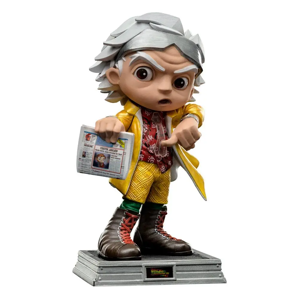 Back to the Future II Mini Co. PVC figúrka Doc Brown 15 cm termékfotó