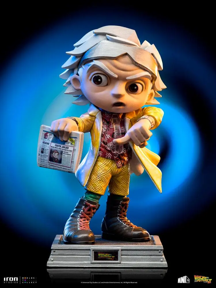 Back to the Future II Mini Co. PVC figúrka Doc Brown 15 cm termékfotó