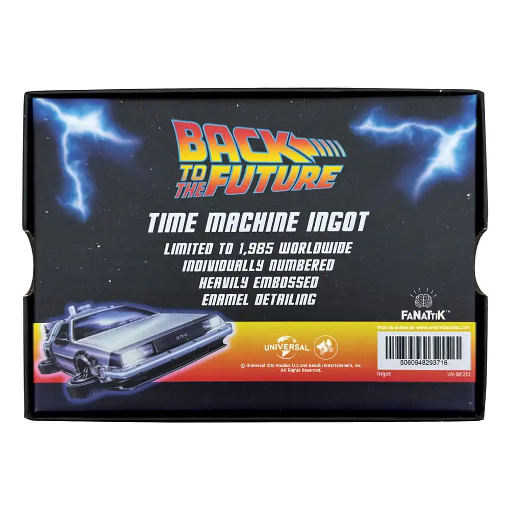 Back To The Future Ingot 40. výročie Time Circuits Limited Edition produktová fotografia