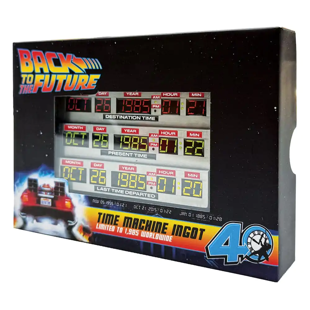 Back To The Future Ingot 40. výročie Time Circuits Limited Edition produktová fotografia