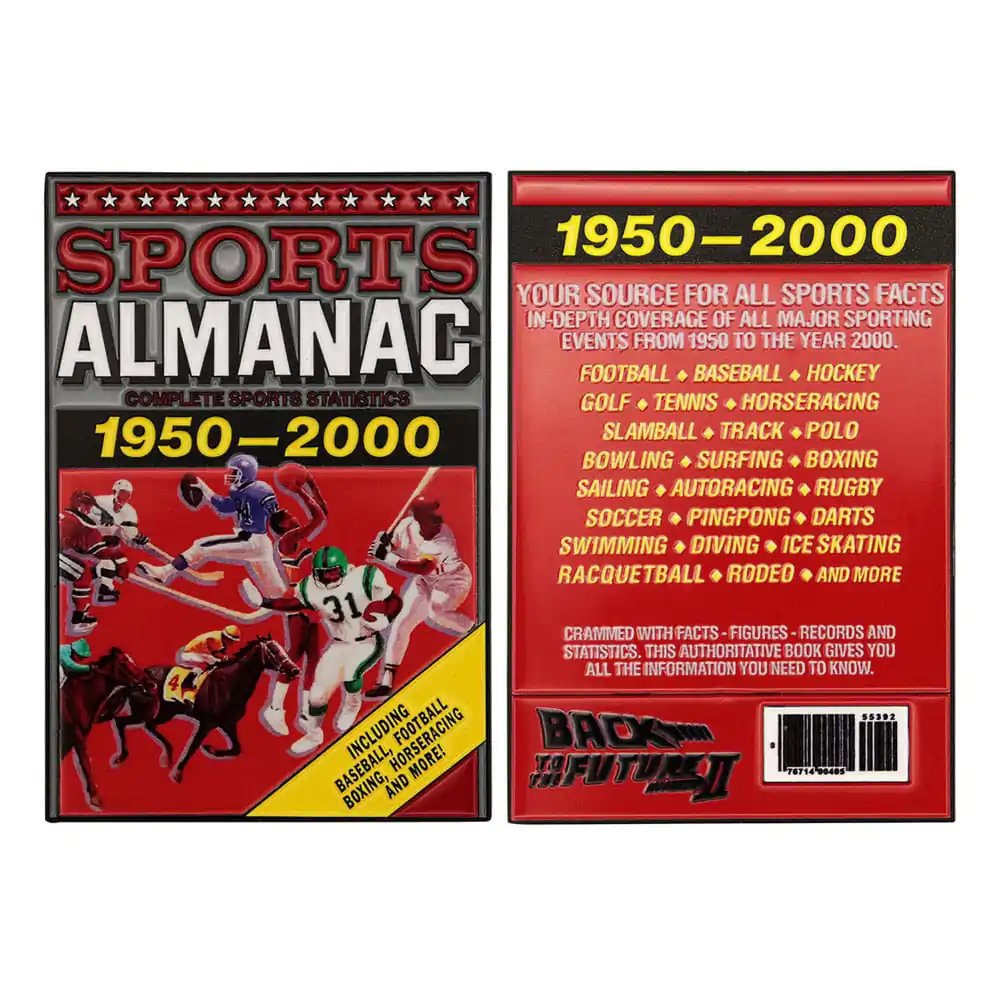 Back to the Future Ingot Sport Almanac Limitált Kiadás Szivacs figura 12 cm termékfotó