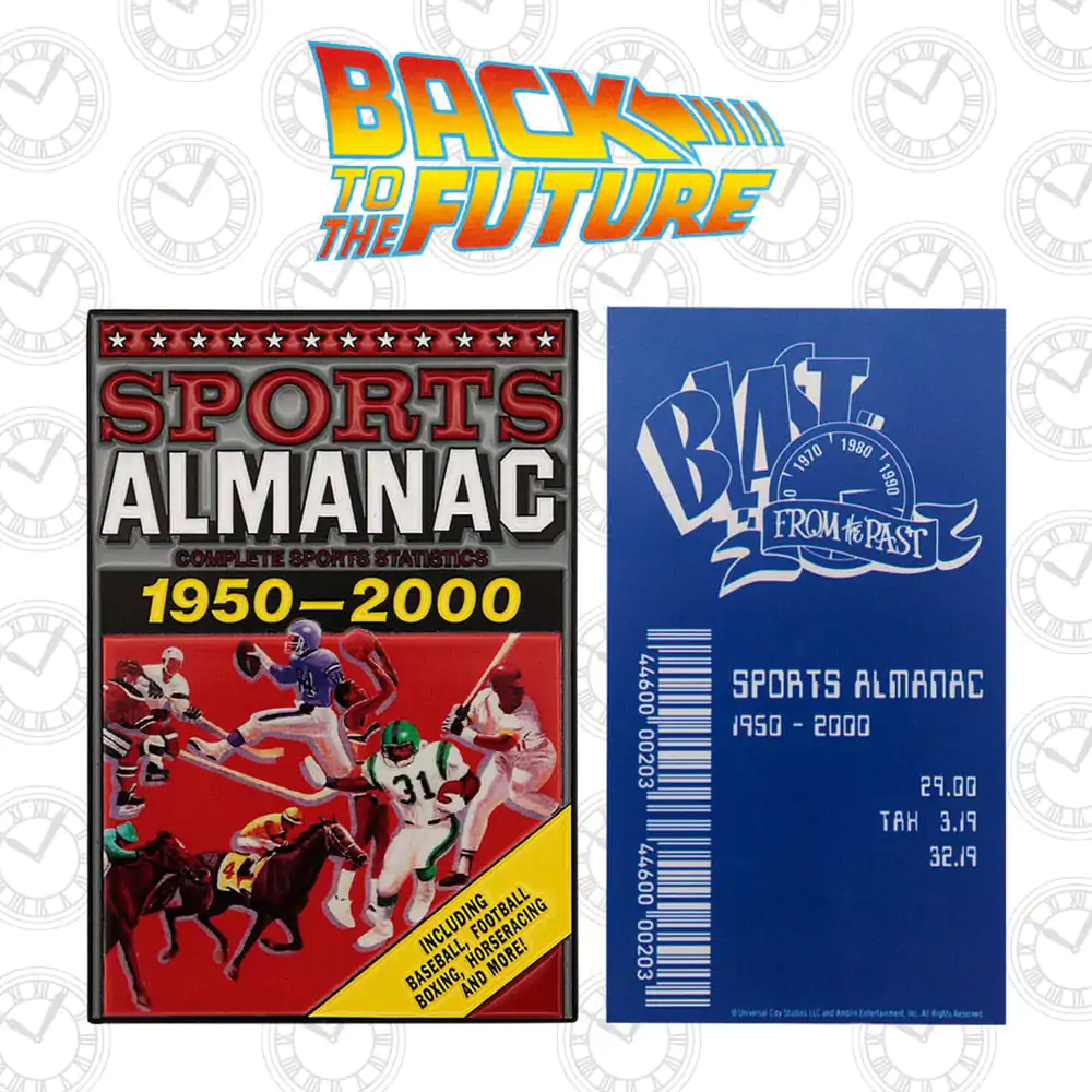 Back to the Future Ingot Sport Almanac Limitált Kiadás Szivacs figura 12 cm termékfotó