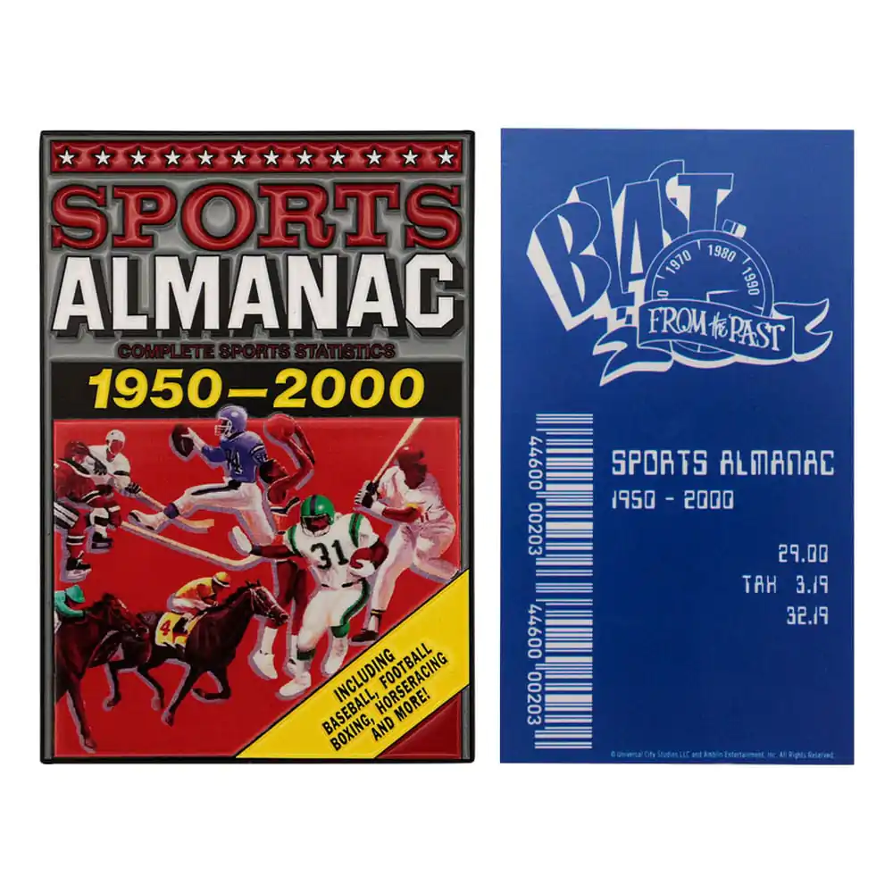 Back to the Future Ingot Sport Almanac Limitált Kiadás Szivacs figura 12 cm termékfotó