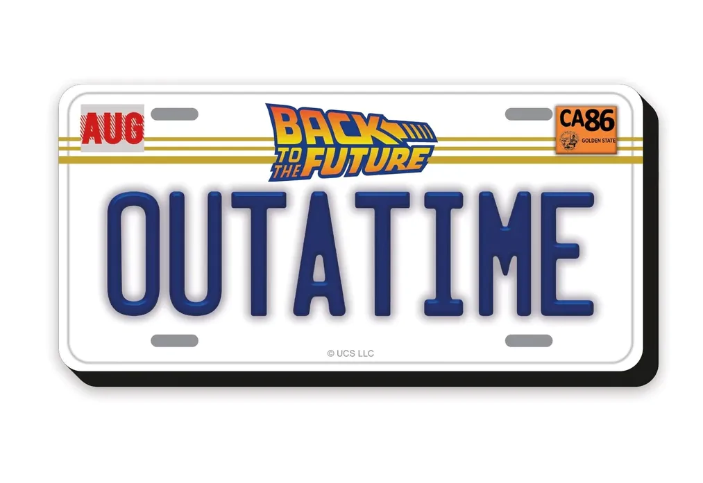 BACK TO THE FUTURE Licenčná objemná magnetka termékfotó